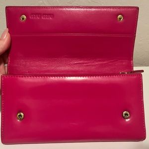 Authentic Miu Miu (project) Long Wallet